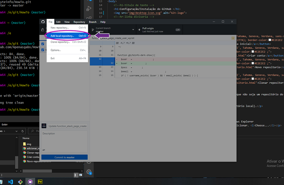 Add Local Repository...